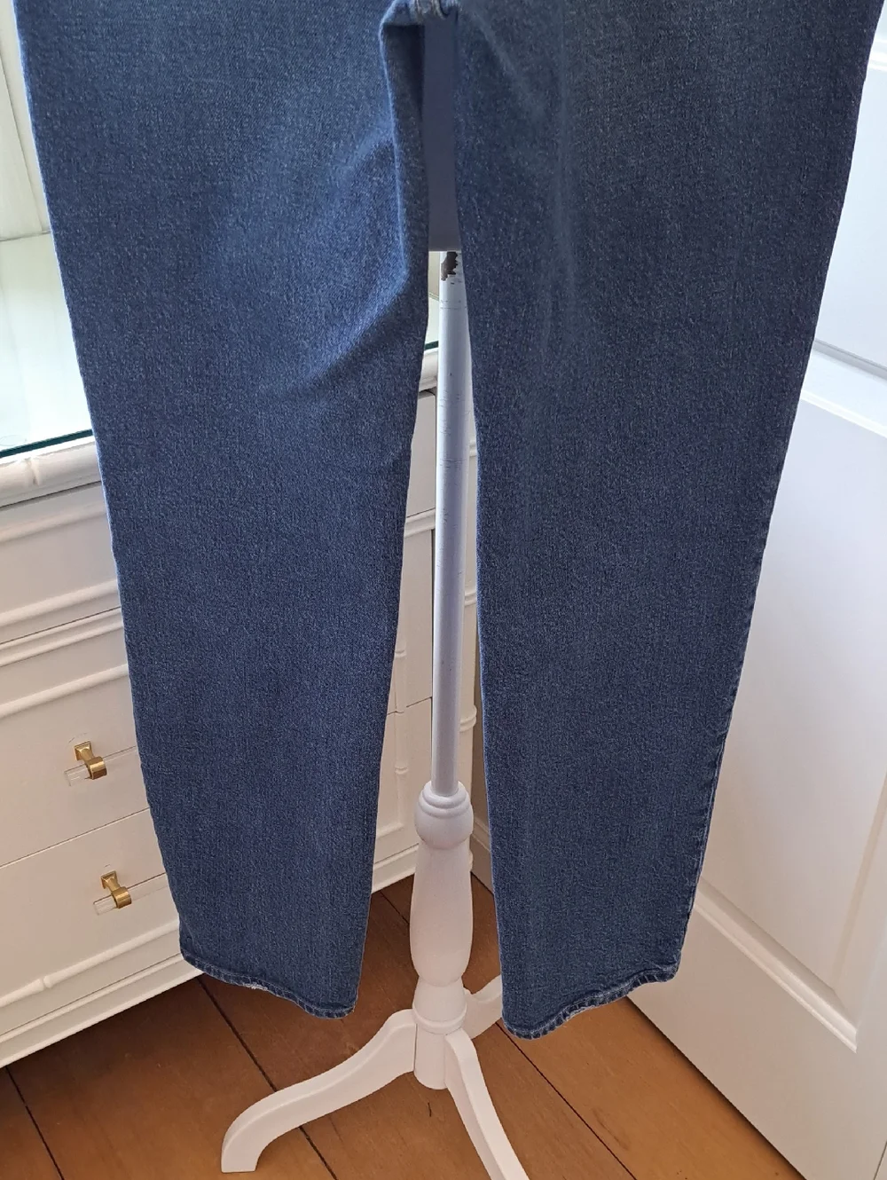 J.Crew Womens Full Length Classic Straight Medium‎ Stretch Wash Jeans S-29
